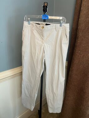 Talbots Men's White Chino Pants